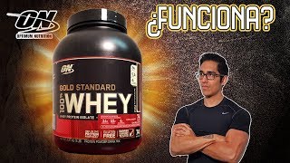 GOLD STANDARD 100 WHEY ANÁLISIS CIENTÍFICO [upl. by Eimilb]