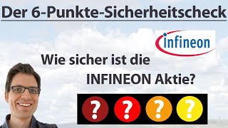 INFINEON Aktienanalyse Wie sicher ist die Aktie  6PunkteCheck Rangliste [upl. by Guadalupe]