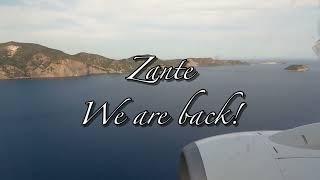 Flying into Zante Airport [upl. by Nugent]