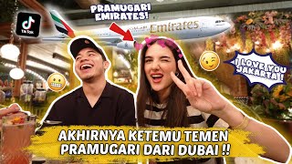 AKHIRNYA KETEMU TEMEN DARI DUBAI PRAMUGARI EMIRATES   OmeTV RealLife [upl. by Cuda]