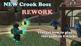 Playing TDS With NEW CROOK BOSS REWORK I forgot how to play  Tower Defense Simulator [upl. by Ezara631]