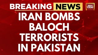 Iran Strikes Pakistan Live Iran Strikes Militant Bases In Pakistan  Iran Bombs Baloch Terrorist [upl. by Mayer607]