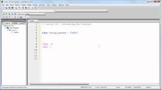 Lesson 101  Introducing constants and string literals in C [upl. by Bubb]