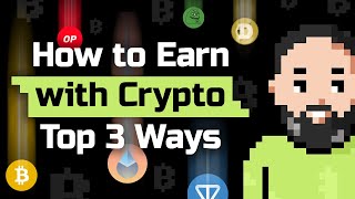 TOP 3 Ways How to Earn with Crypto in 2024  Blum Academy [upl. by Alac329]