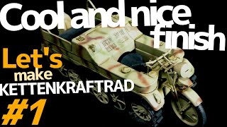 new Tamiya 135 SdKfz2 KETTENKRAFTRAD [upl. by Jaimie]