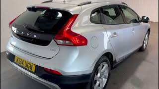 2014 VOLVO V40 CROSS COUNTRY 16 D2 Lux Nav Hatchback 5dr Diesel Powershift Euro 5 ss 115 ps [upl. by Belva]