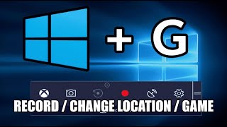 How to Record Video Last 30 seconds  1 minute Change Capture Location XBOX GAME BAR Settings [upl. by Bettina328]