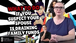 Suspect Your Spouse Is Draining Family Funds [upl. by Ahcatan]