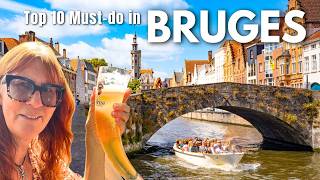 10 Best Things to do in BRUGES Belgium  Ultimate Travel Guide [upl. by Remle]