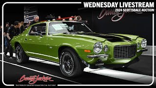 2024 SCOTTSDALE WEDNESDAY LIVESTREAM  Wednesday January 24  BARRETTJACKSON 2024 AUCTION [upl. by Ozzy]