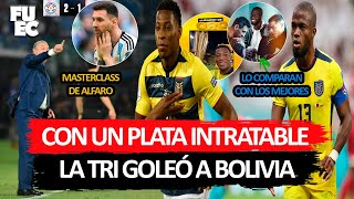 LA TRI GANÓ GUSTÓ Y GOLEÓ 🇪🇨  COMPARAN a ENNER con MESSI y CRISTIANO  MASTERCLASS de ALFARO [upl. by Eldwin945]