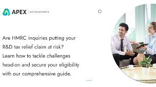 Are HMRC inquiries putting your RampD tax relief claim at risk [upl. by Shalne]