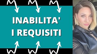 Pensione di Inabilità  I Requisiti [upl. by Mackintosh918]