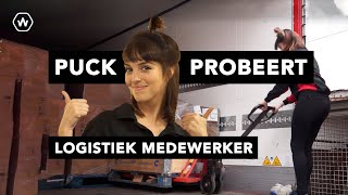 Puck Probeert  Aflevering 3  Logistiek medewerker [upl. by Iturk]