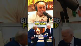 Rogan on Biden Voting for Trump [upl. by Gorlicki]