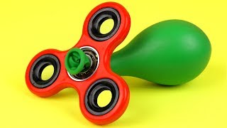 4 Awesome Fidget Spinner Tricks [upl. by Etteoj]