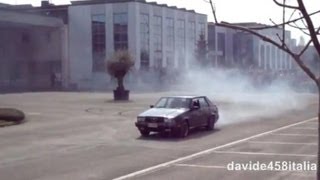 Alfa Romeo 75 CRAZY DRIFT [upl. by Ycak]