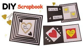 DIY Teachers Day Scrapbook Ideas  Handmade Teachers Day Scrapbook Ideas  Teachers Day Special [upl. by Atilrac]