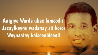 WARDO  Cabdi Tahliil Warsame [upl. by Omik]