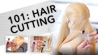 101 Learning the Basics of Haircutting  Kenra Professional [upl. by Carnahan]