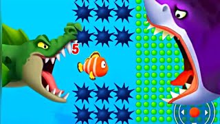 Fishdom Ads Mini Games Hungry Fish  New update 222 level Trailer video [upl. by Oilerua]