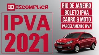 Como retirar boleto IPVA 2021  Fácil Fácil [upl. by Lemrac587]