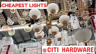 CHEAPEST LIGHTS  Bagong OpenCiti Hardware Tiaong Quezon [upl. by Bolt981]