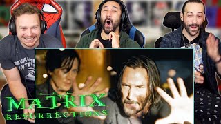 THE MATRIX RESURRECTIONS TRAILER REACTION The Matrix 4 Official  Breakdown [upl. by Oidgime]