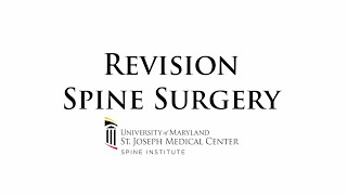 Dr Kenneth Crandall  Revision Spine Surgery  The Spine Institute at UM St Joseph Medical Center [upl. by Leid]