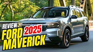 New 2025 Ford Maverick Comfortable Hybrid Pickup Trucks Modern [upl. by Garett716]