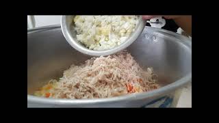 chicken macaroni saladlongvideo [upl. by Yromem]