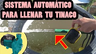 Como instalar un ELECTRONIVEL en tinaco y cisterna funcionamiento y conexiones a la bomba [upl. by Kceb]