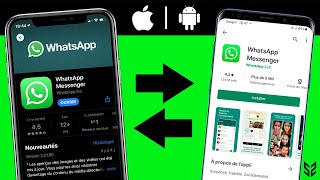 COMMENT TRANSFÉRER WHATSAPP ANDROID VERS IPHONE  TUTO [upl. by Ayila]