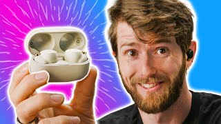 Im ditching my AirPods Pros  Sony WF1000XM4 Wireless Earbuds [upl. by Eanil]