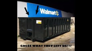 DUMPSTER DIVING  WALMART LEFT US BRAND NEW ITEMS [upl. by Randolph]