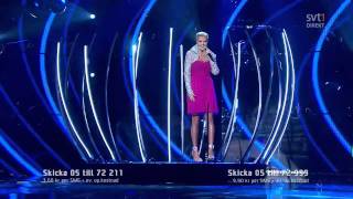 Sanna Nielsen  Im in Love Melodifestivalen 2011 [upl. by Stephi]