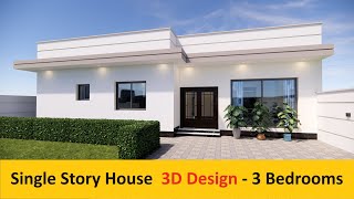 Single story house design  1 kanal house design in Paksitan  Village house design [upl. by Clava]