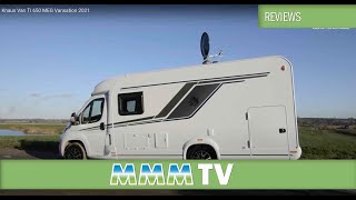 Review of the very well equipped 2021 Knaus Van TI 650 MEG Vansation motorhome with twin rear beds [upl. by Ryter]