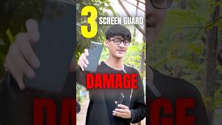 6 Screen Guard vs iPhone Drop Test Shocking 😳Result shorts shortsfeed viralshorts [upl. by Philbo454]