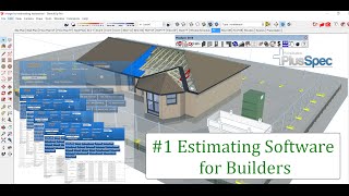 Easy Estimating Software for Residential Builders in 3D PlusSpec review [upl. by Arzed358]