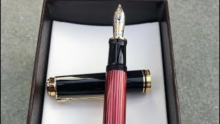 Pelikan M600 Souveran  beautiful pen [upl. by Anelleh]