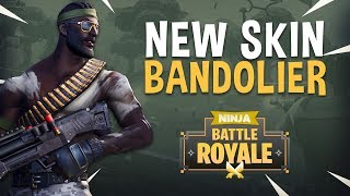 New Skin Bandolier  Fortnite Battle Royale Gameplay  Ninja [upl. by Stefano]