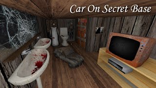 Granny Recaptured PC  Car On The Secret Base On Grannys House [upl. by Ahsinauq782]