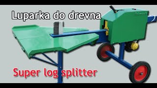 Luparka do drevna  Super log splitter 220 V [upl. by Eedna116]