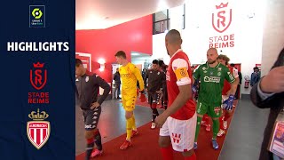 STADE DE REIMS  AS MONACO 0  0  Highlights  SdR  ASM  20212022 [upl. by Hadeis]