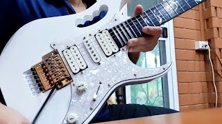 Ibanez jem7v wh 1995 Reviews รีวิว โดยน้องมี่ ArmyBS [upl. by Bachman]