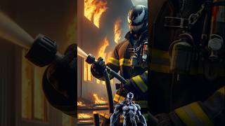 Superhero Becomes Firefighter 6 All DC amp Marvel Characterviral dc avengers ai bing superhero [upl. by Keffer]