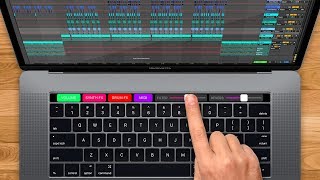 Making Music Using the Touch Bar on a MacBook Pro [upl. by Asenaj]