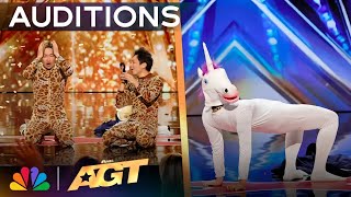 Agt  Schumacher Receives A GOLDEN BUZZER From Sofía Vergara  Auditions  AGT 2024 [upl. by Eceer682]