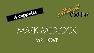 MARK MEDLOCK Mr Love A cappella [upl. by Yrmac]